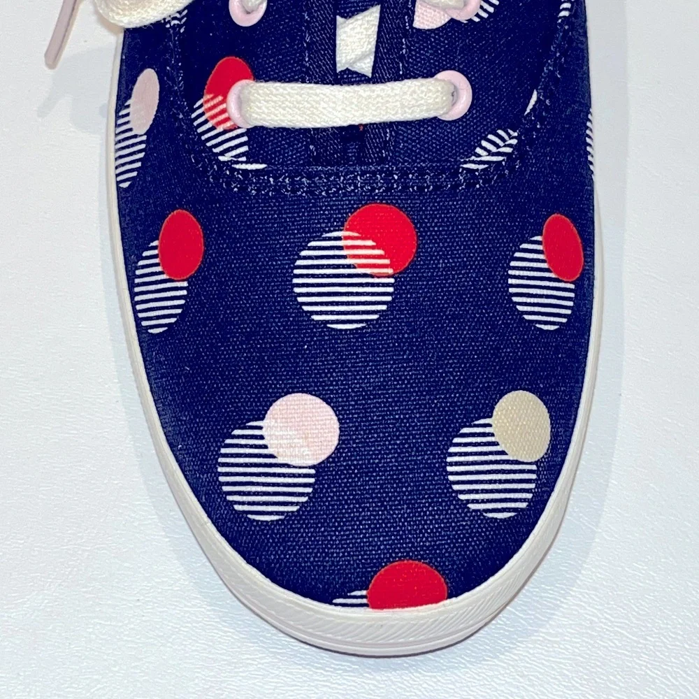 Keds x KATE SPADE Navy Polka Dot Sneakers NEW
